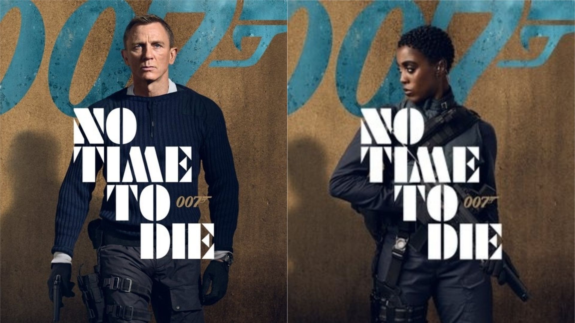Pôsteres anunciam o lançamento do primeiro trailer de 007 – Sem Tempo Para Morrer
