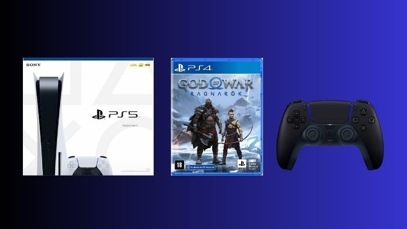 10 itens da PlayStation para adquirir na Promoção de Inverno da Amazon com um mega desconto!