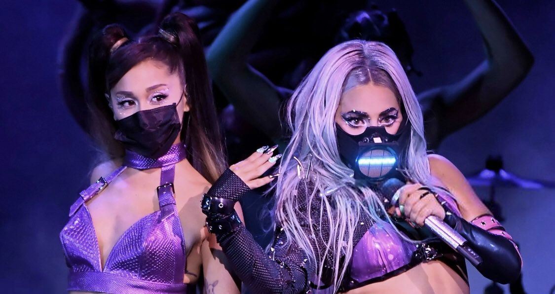 Veja a performance de Lady Gaga e Ariana Grande com “Rain On Me” no palco do VMA!