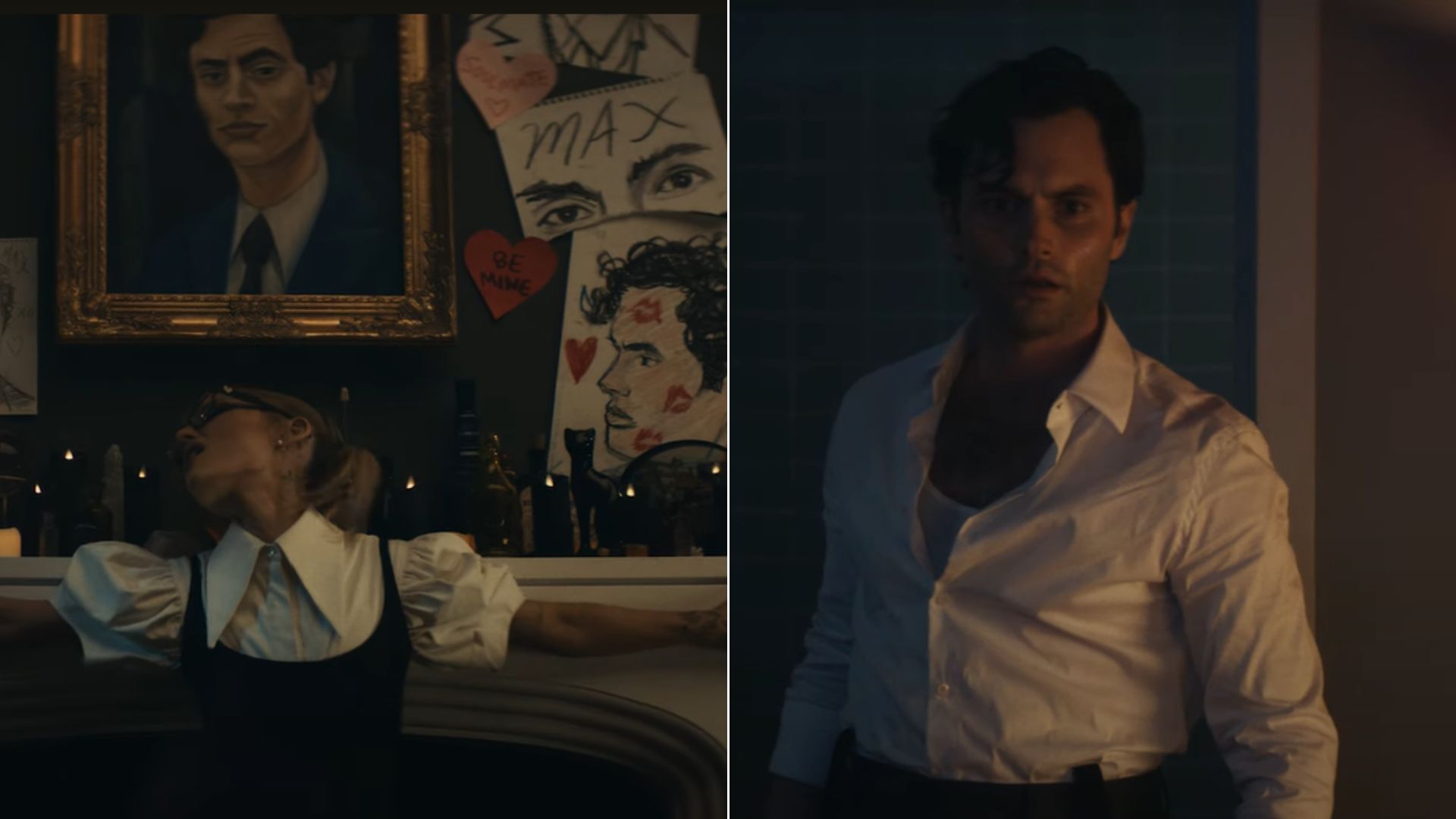 Penn Badgley, de “You”, é perseguido por Ariana Grande em novo clipe