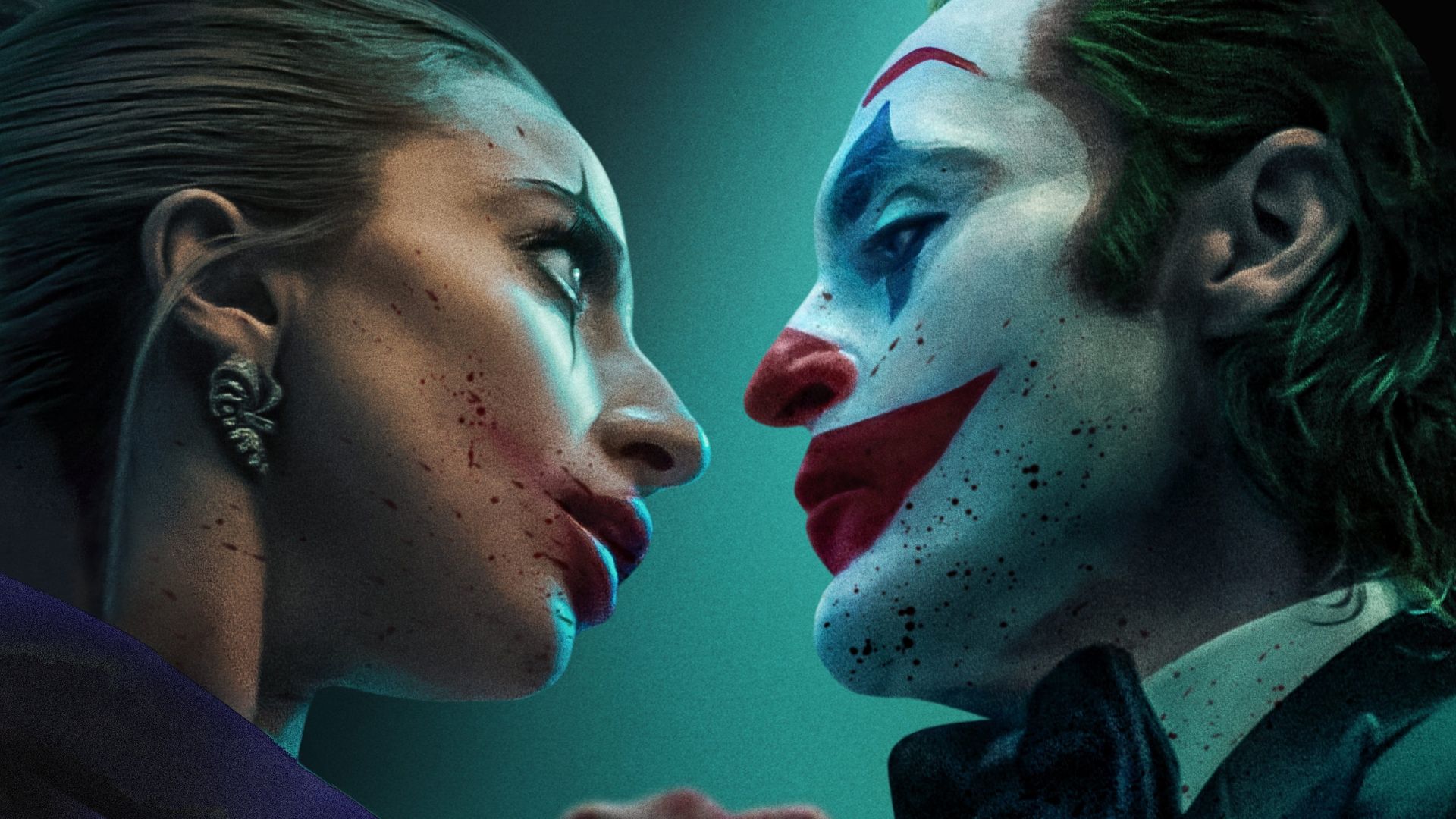 Joaquin Phoenix e Lady Gaga ilustram pôsteres individuais de “Coringa: Delírio a Dois”