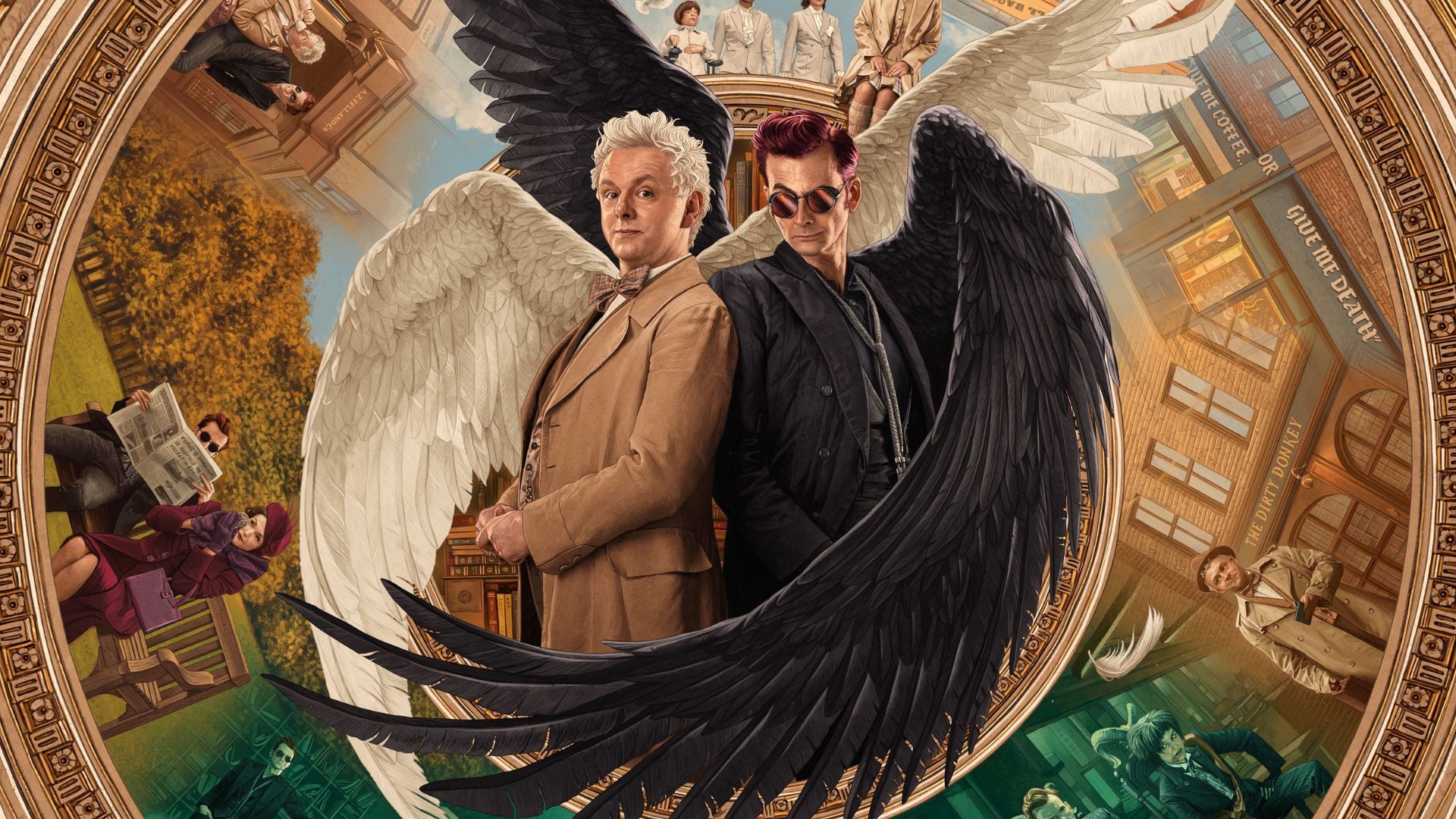Michael Sheen sobre 3ª temporada de “Good Omens”: “Vai satisfazer a todos”