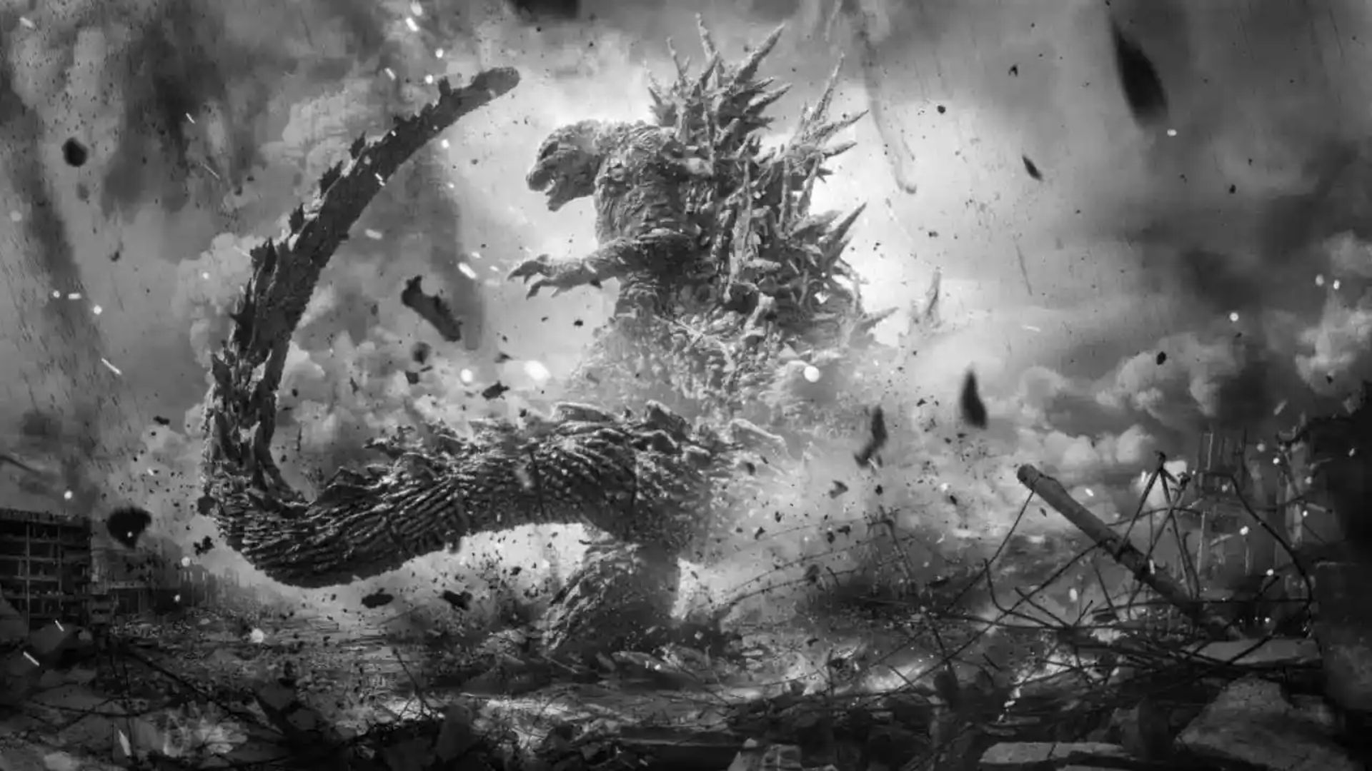 “Godzilla Minus One: Em Preto e Branco” estreia nas plataformas digitais