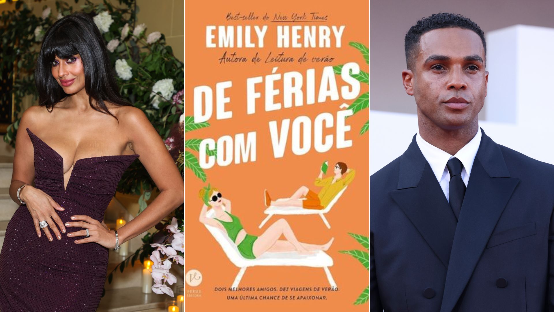 Jameela Jamil e Lucien Laviscount são confirmados no elenco de “De Férias com Você”