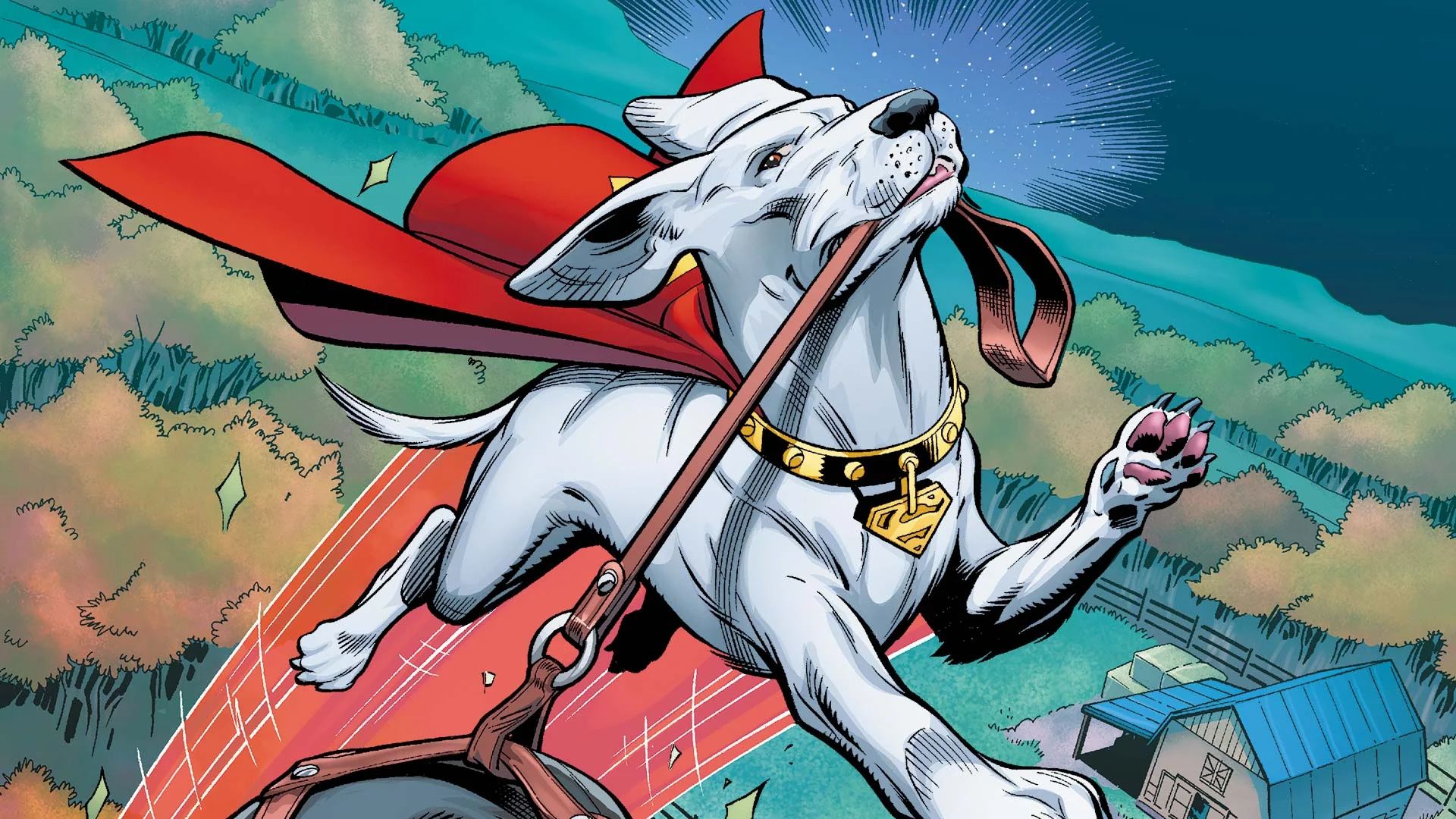 James Gunn revela Krypto em nova imagem de Superman