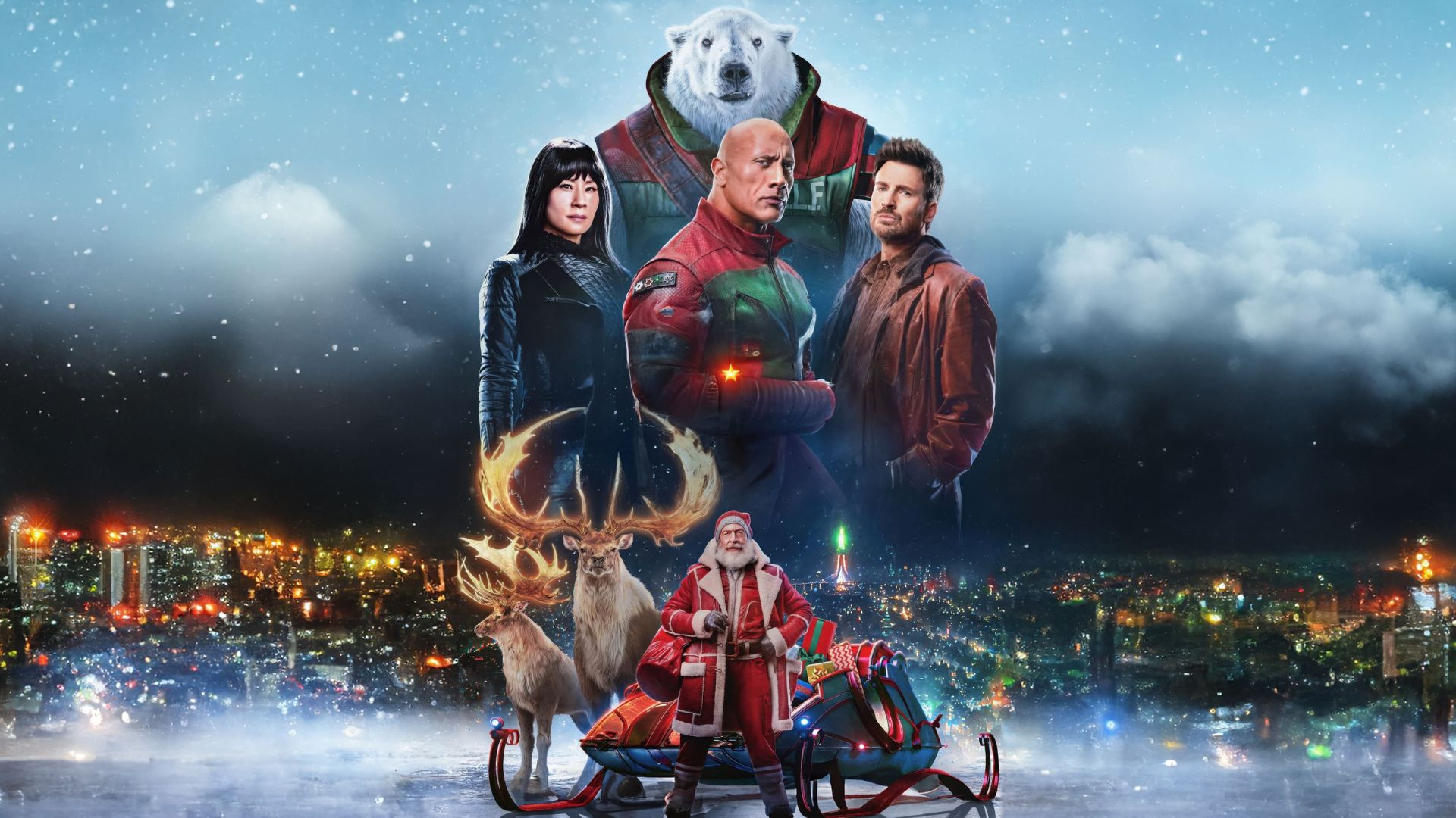 Operação Natal, com Chris Evans e Dwayne Johnson, estreia no streaming; saiba onde assistir