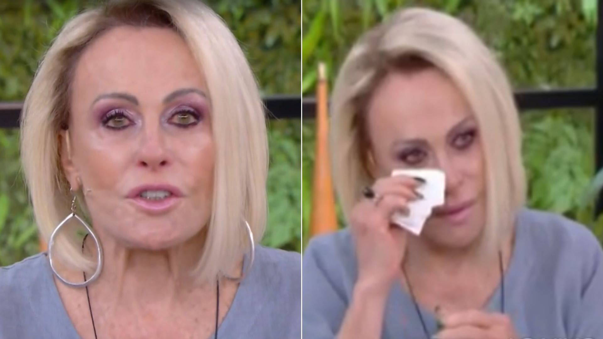 Ana Maria Braga chora ao vivo com indicação de Fernanda Torres ao Oscar