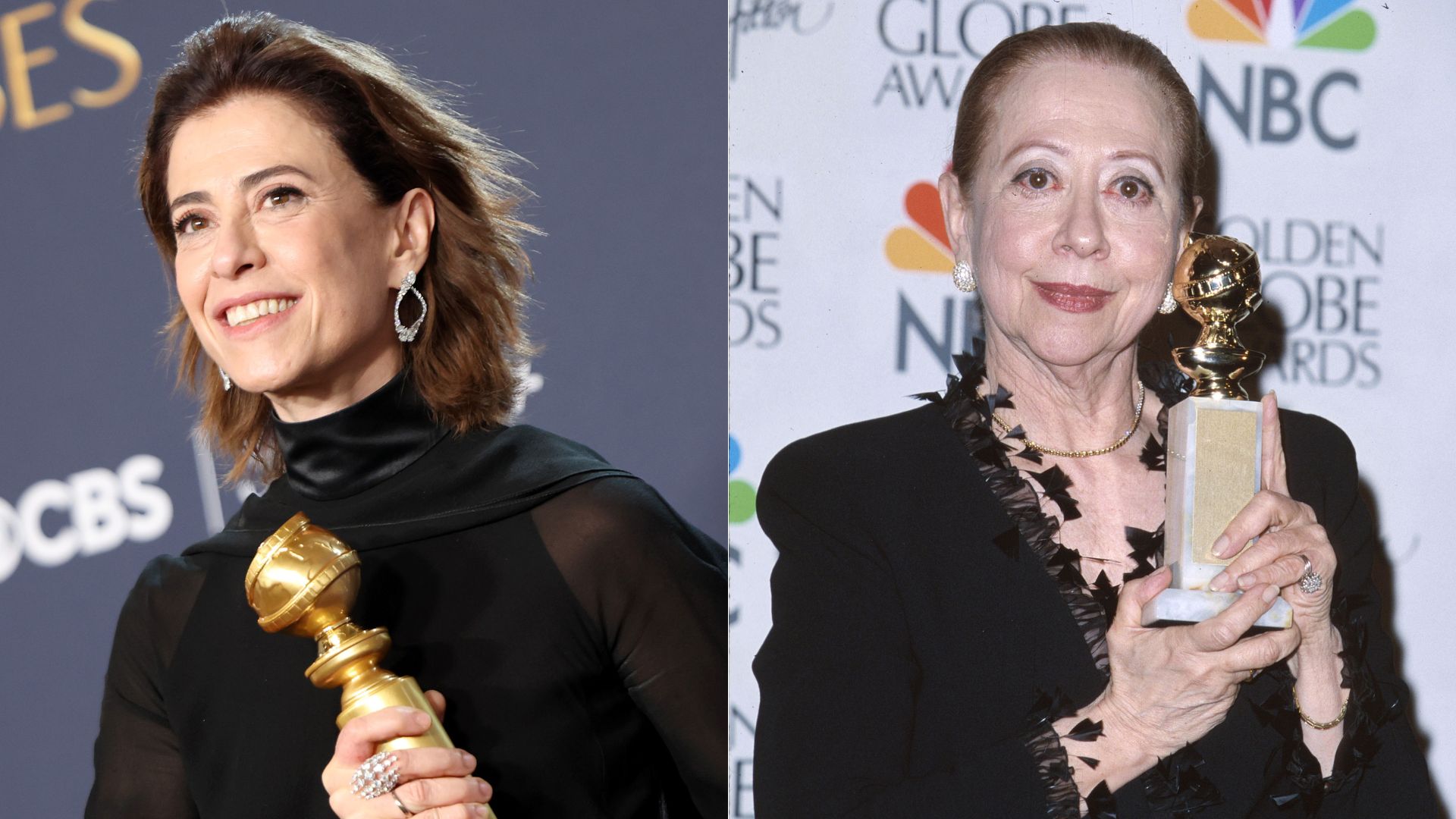 Fernanda Torres dedica Globo de Ouro para Fernanda Montenegro: ‘Esteve aqui há 25 anos’