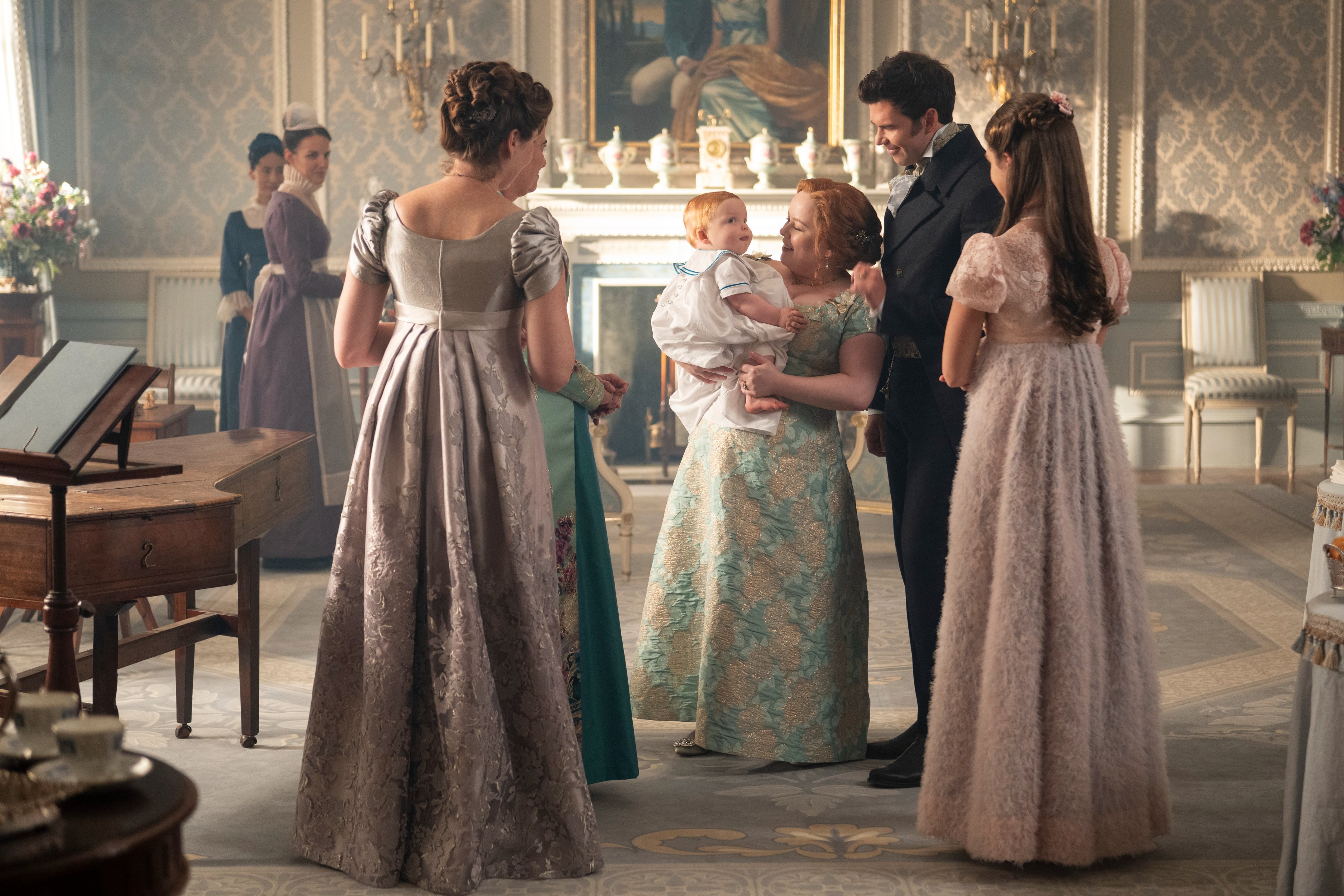 Primeiras imagens da 4ª temporada de Bridgerton (Divulgação/Netflix)