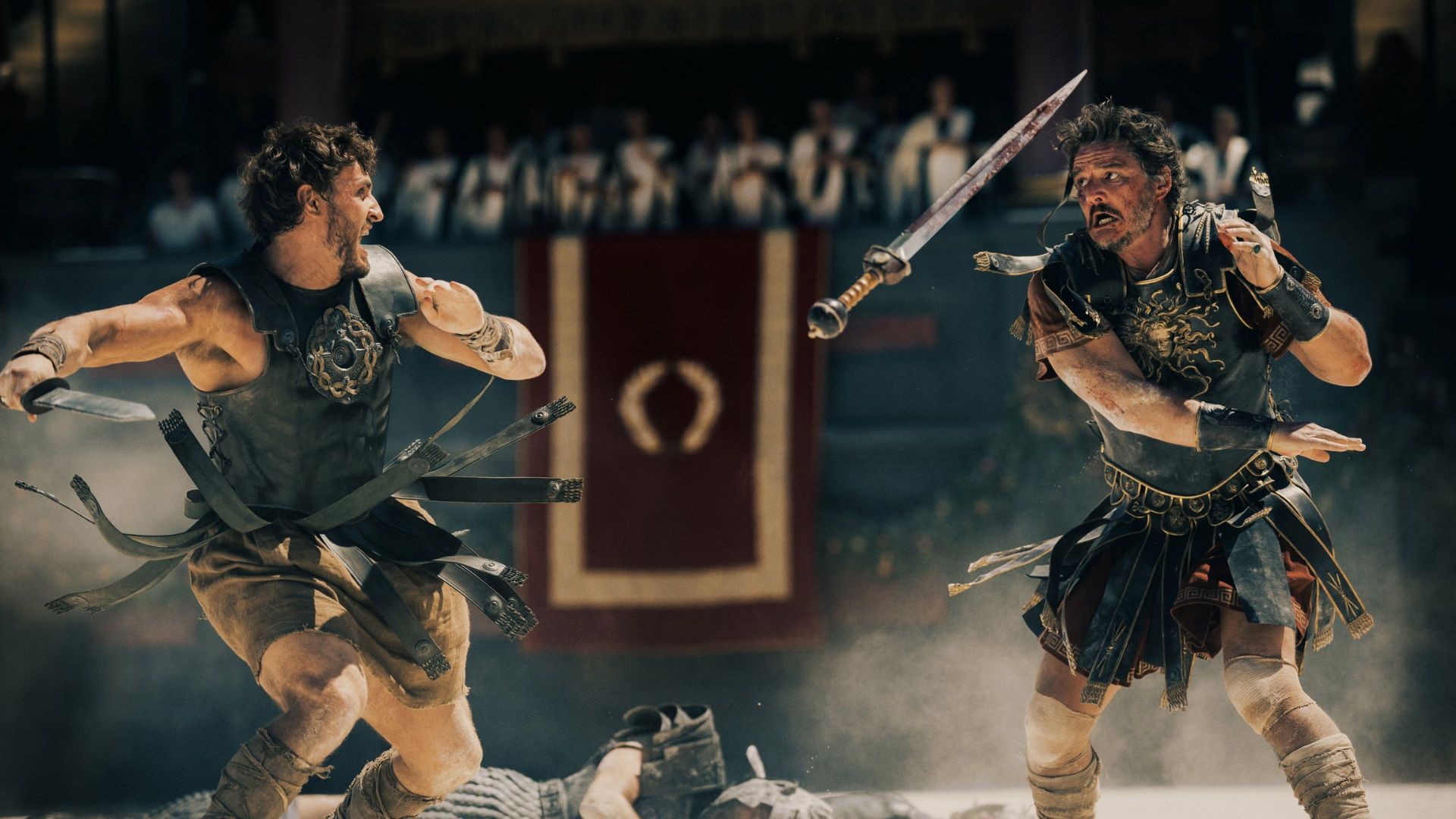 Gladiador 2, com Paul Mescal e Pedro Pascal, chega ao streaming