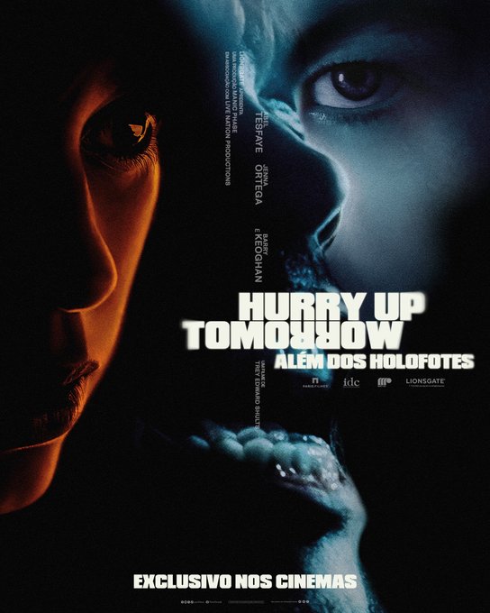 Pôster de Hurry Up Tomorrow (Divulgação/Paris Filmes)