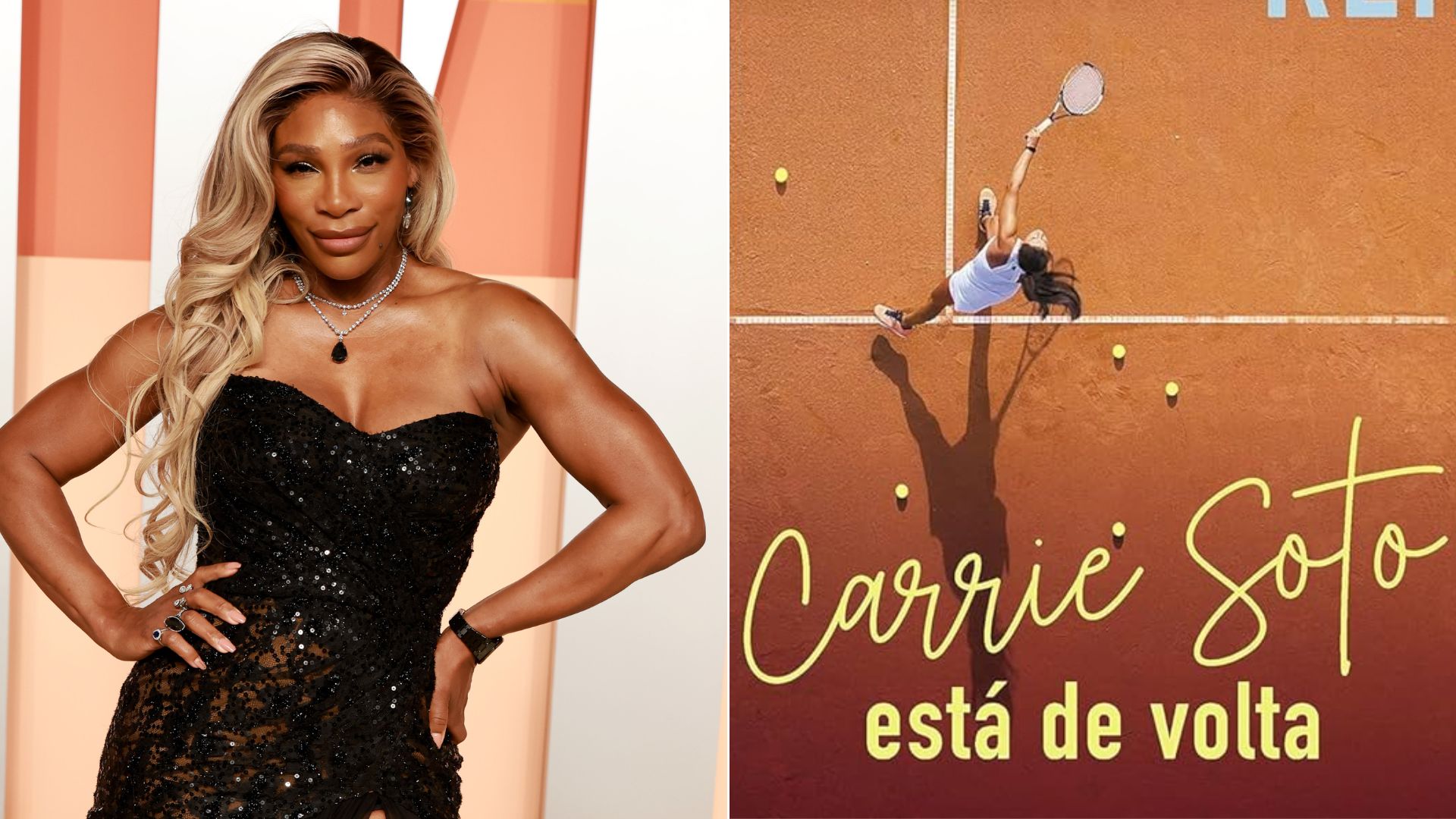 Serena Williams será produtora da adaptação de Carrie Soto Está de Volta