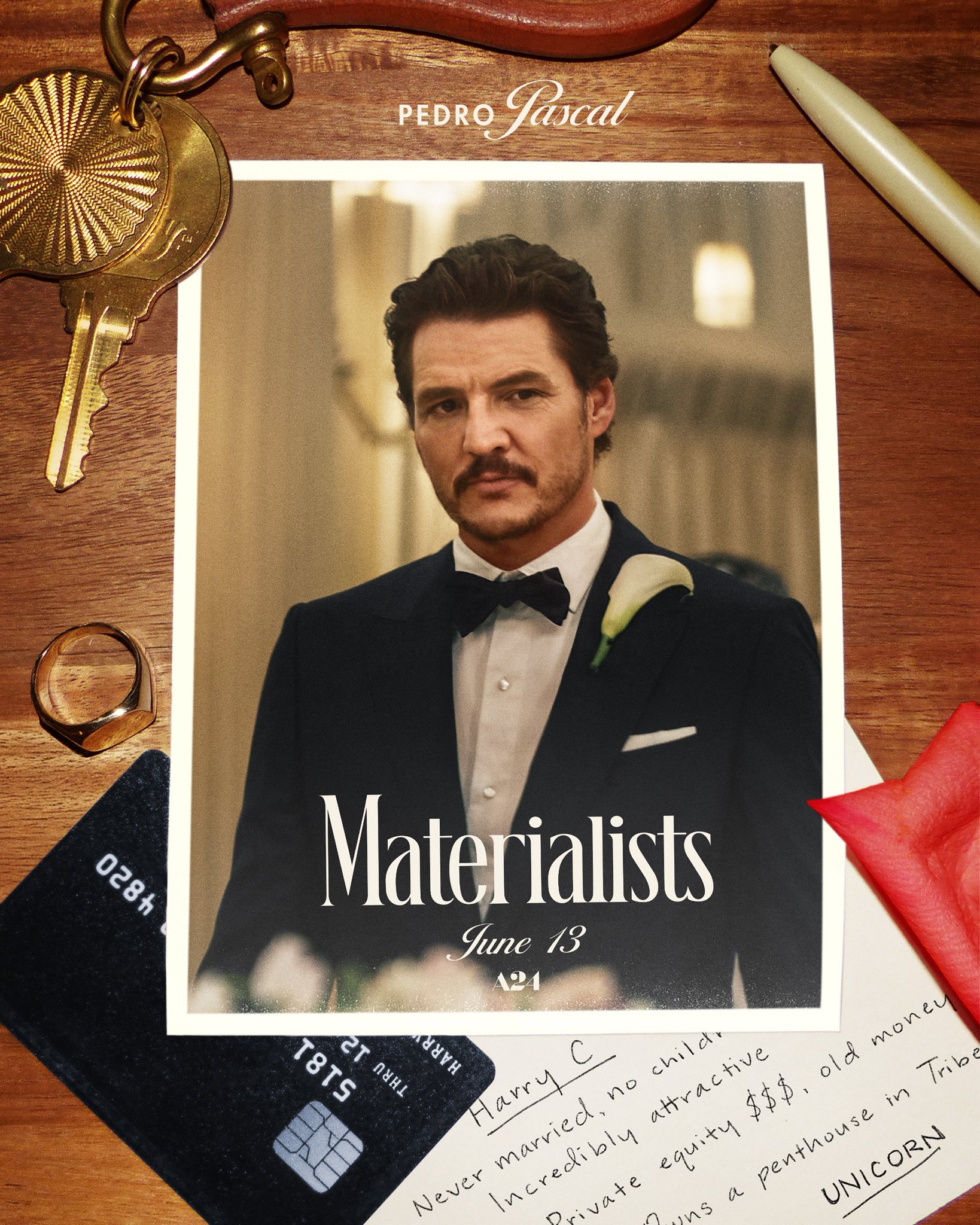 Pôster de Materialists (Divulgação/A24)