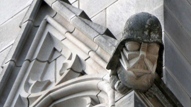 A curiosa gárgula de Darth Vader em catedral nos Estados Unidos; como ela foi parar lá?