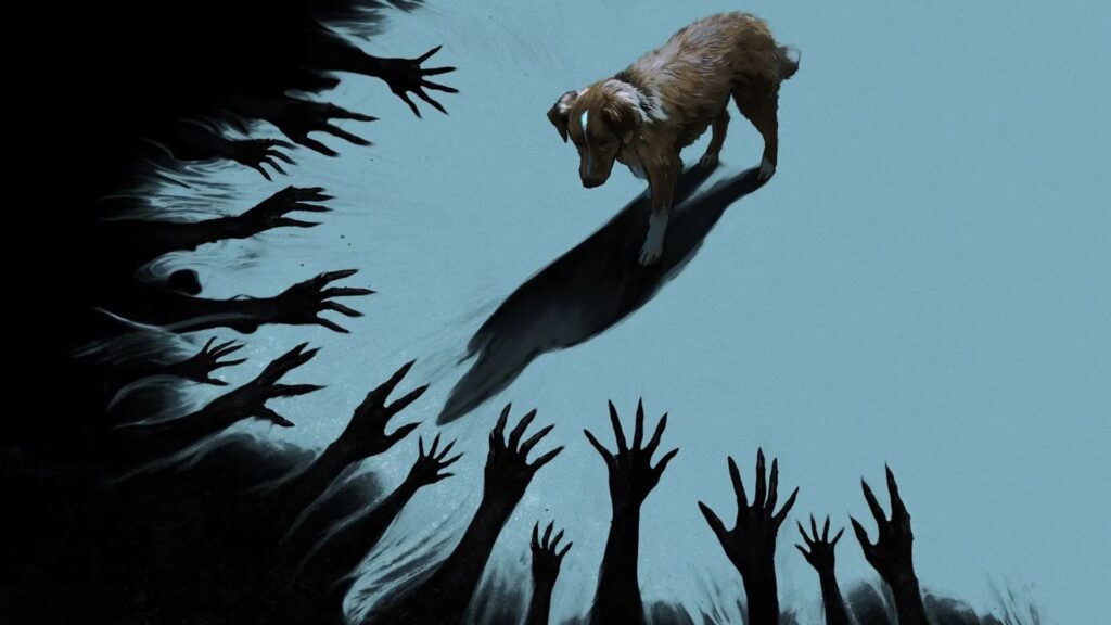 O cachorro do terror Bom Menino morre no final?