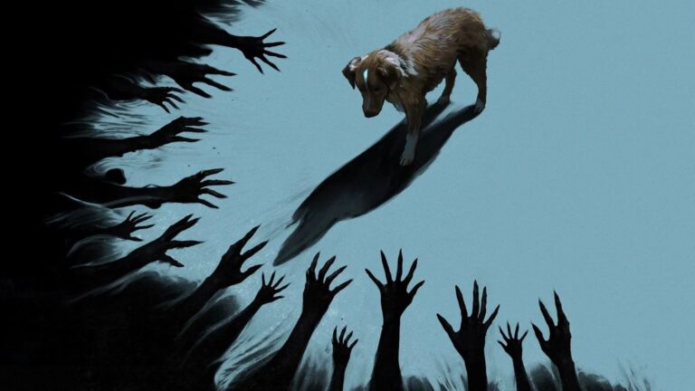 O cachorro do terror Bom Menino morre no final?