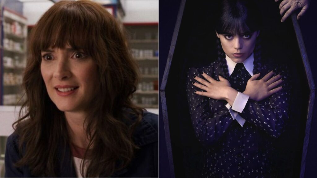 Winona Ryder, de Stranger Things, entra para o elenco da 3ª temporada de Wandinha