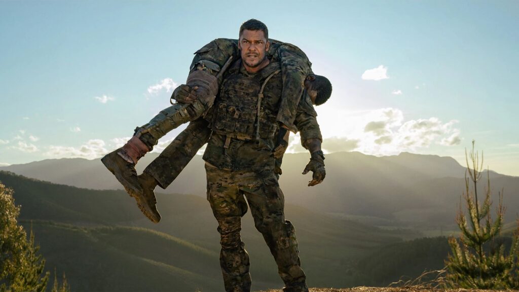 Onde assistir a Máquina de Guerra, filme nº 1 com Alan Ritchson?