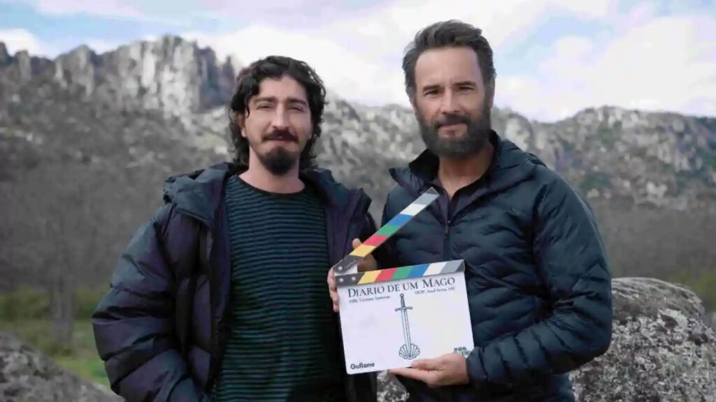 Rodrigo Santoro e Johnny Massaro começam a gravar O Diário de Um Mago na Espanha