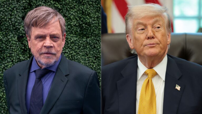Mark Hamill posta imagem de Trump morto, mas apaga após reação da Casa Branca