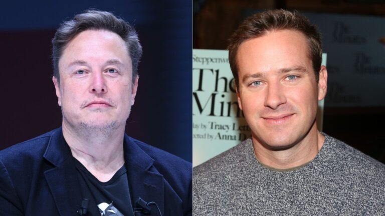 Elon Musk divulga filme de Armie Hammer banido na Alemanha