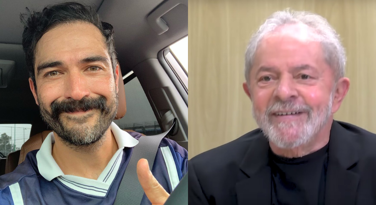 Alfonso Herrera, ex-RBD, comemora liberdade de Lula com foto e recado para Bolsonaro