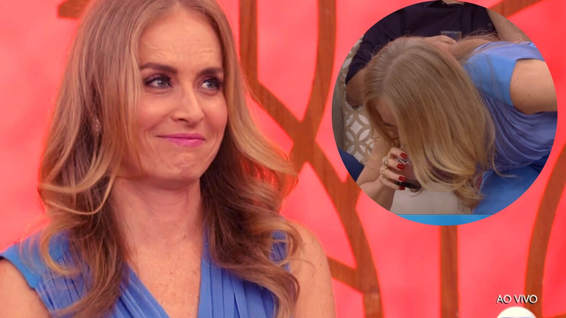 Angélica cospe limonada de Fátima Bernardes ao vivo no Encontro e diverte a internet; entenda