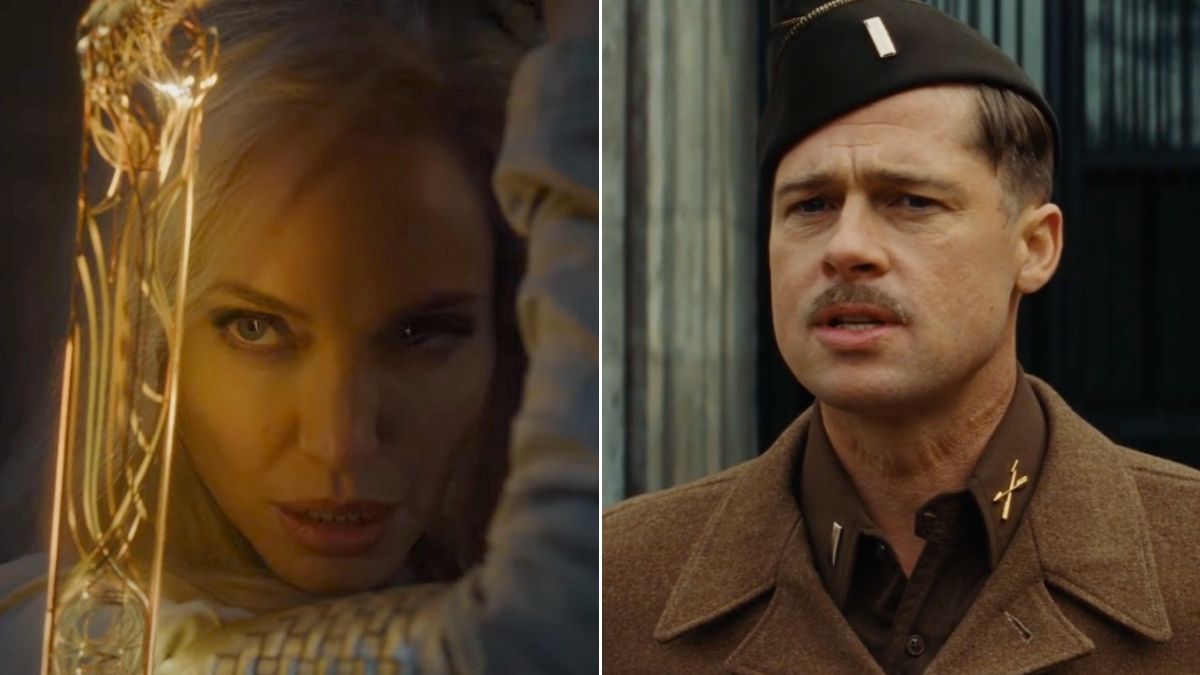 Angelina Jolie afirma ter brigado com Brad Pitt por ele ter aceitado papel em “Bastardos Inglórios”