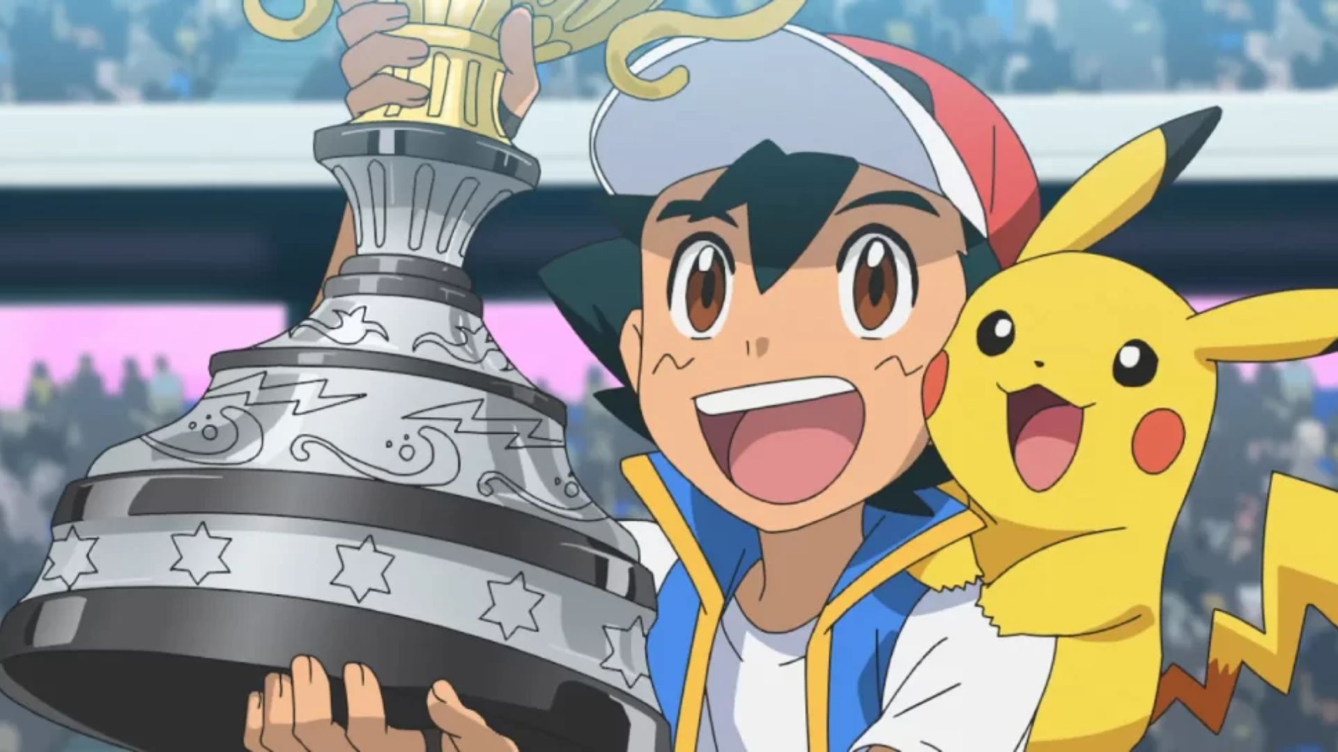 Após 25 temporadas, Ash conquista o título mundial e se torna mestre Pokémon