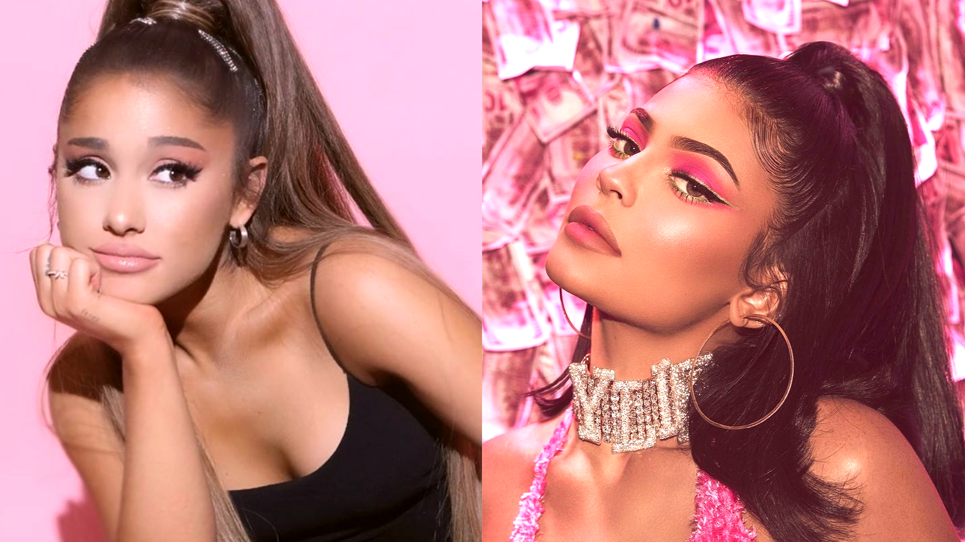 Ariana Grande pede para usar meme de Kylie Jenner em música e socialite responde