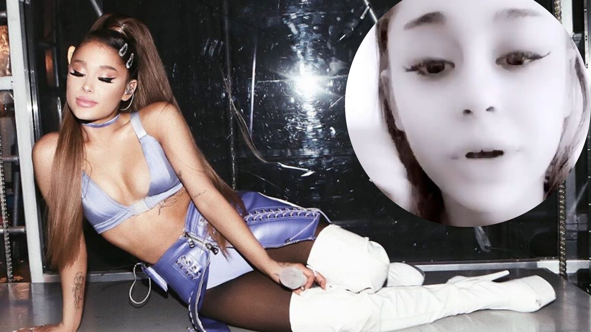 Ariana Grande anuncia cancelamento de show devido doença e chora em vídeo: “Devastada”