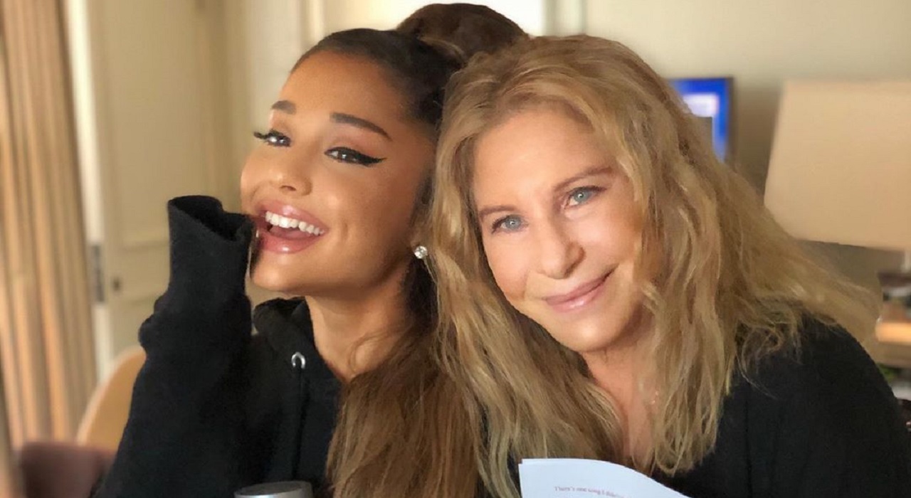 Ariana Grande faz participação surpresa em show de Barbra Streisand