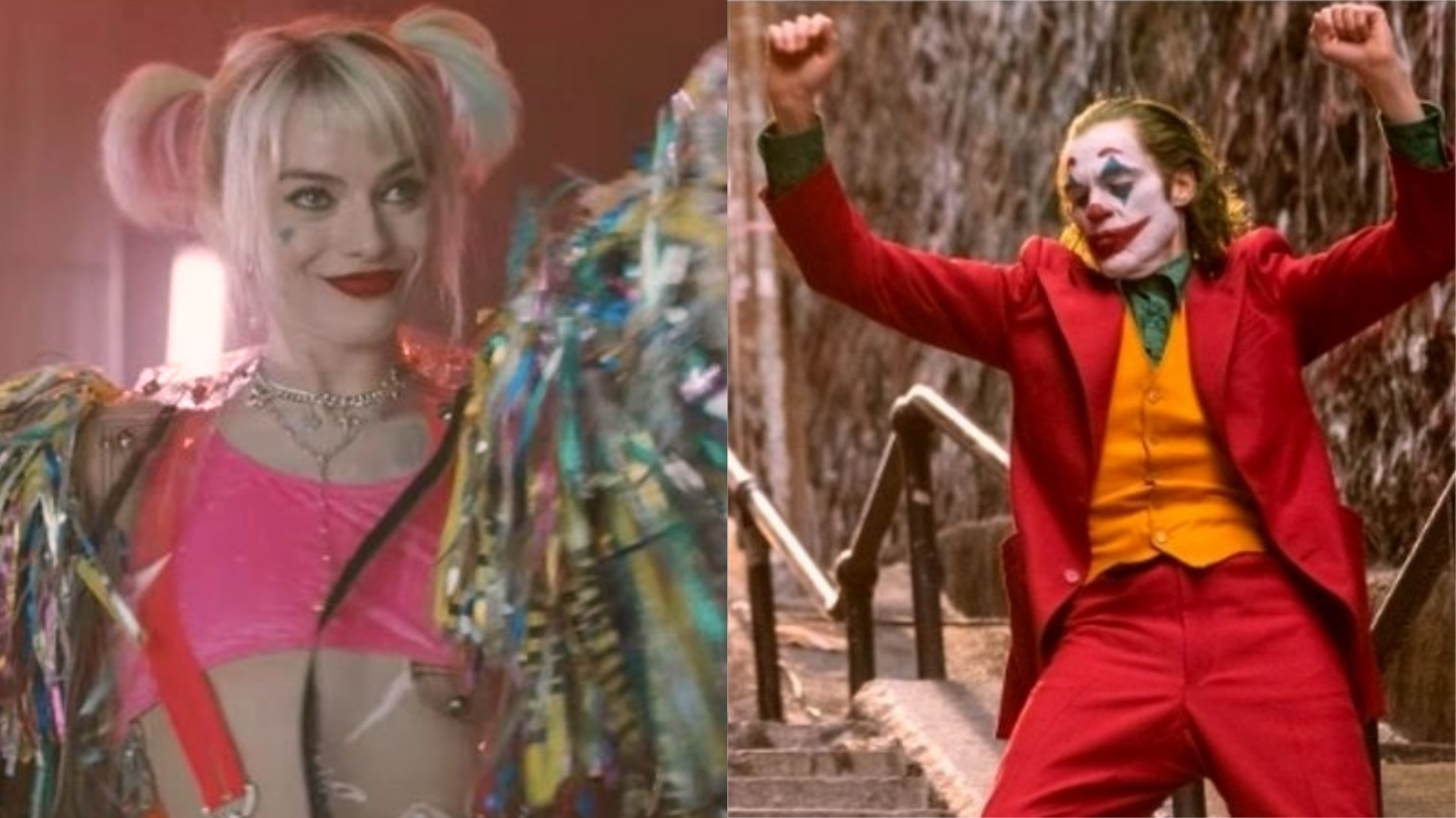 Margot Robbie imagina encontro de Arlequina com o Coringa de Joaquin Phoenix