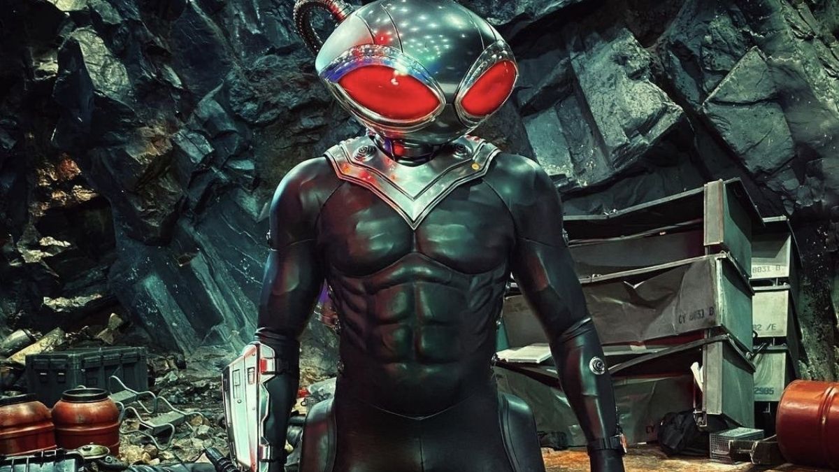 Traje do Arraia Negra em “Aquaman 2” é inspirado na Era de Prata das HQs, diz diretor