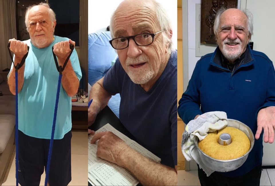 Ary Fontoura diverte mais de 800 mil seguidores aos 87 anos: “Fui eleito o muso da pandemia”