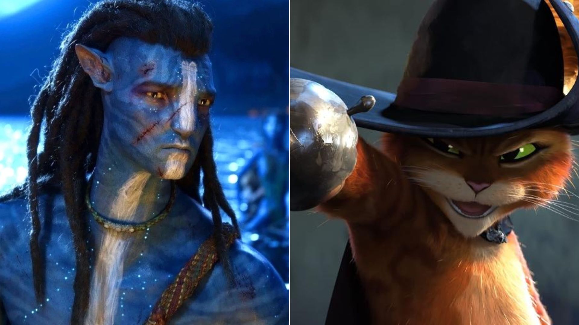 “Avatar 2” perde liderança de 6 semanas na bilheteria brasileira para “Gato de Botas 2”