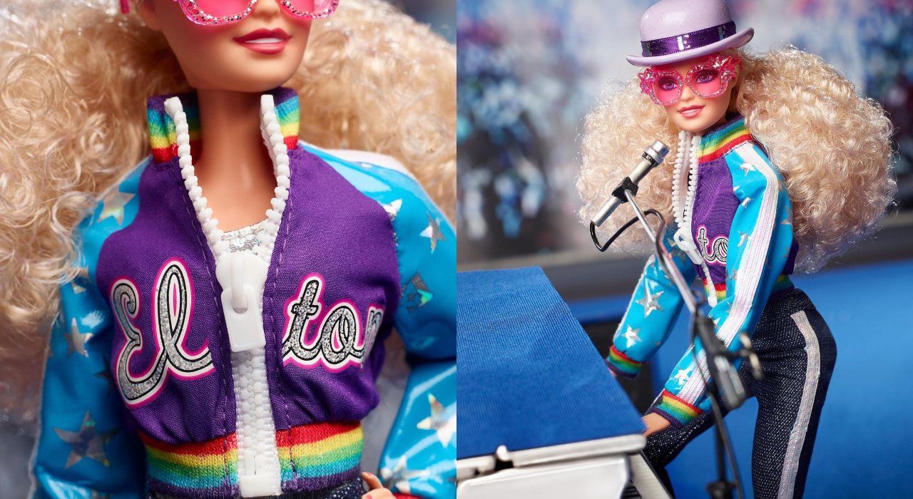 Elton John anuncia lançamento de Barbie inspirada em looks clássicos de sua carreira