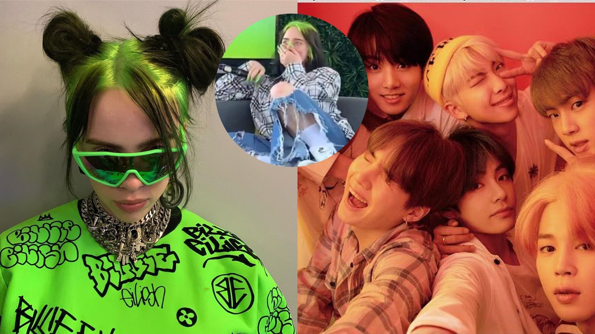 Billie Eilish fica chocada com reação de fãs ao falar sobre possível parceria com BTS