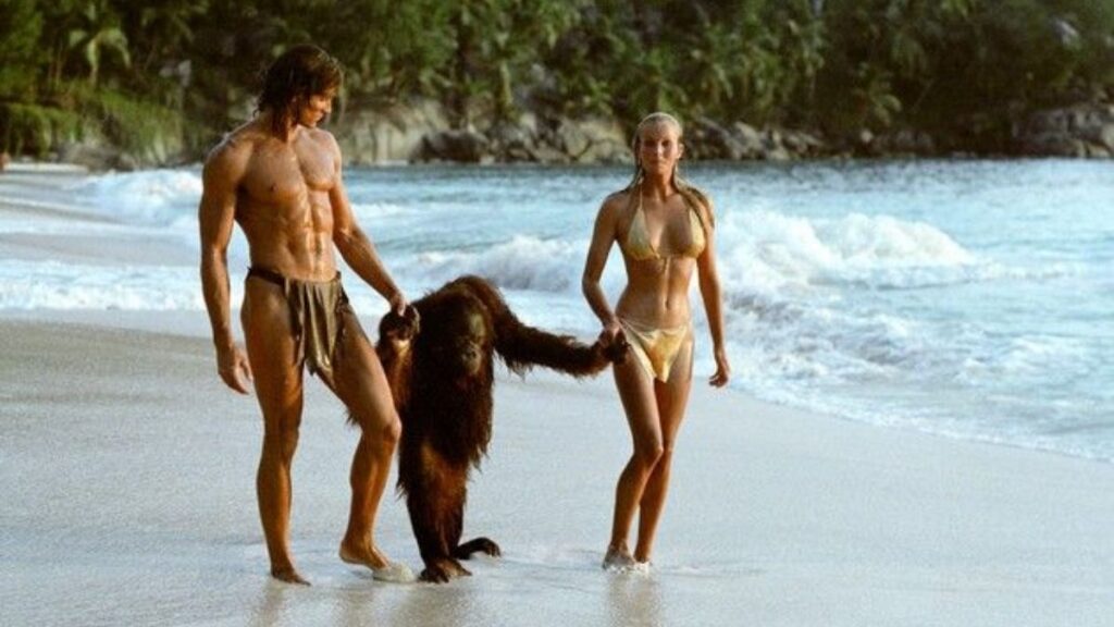 Sabia que Bo Derek quase foi morta por um leão durante as filmagens de “Tarzan”?