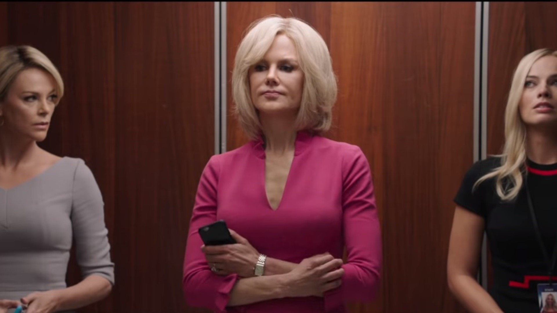 Nicole Kidman, Margot Robbie e Charlize Theron sofrem clima tenso em teaser de Bombshell