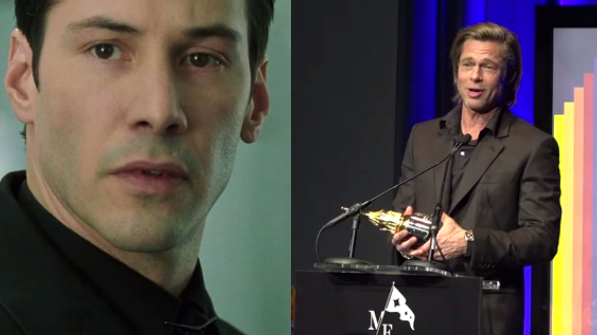 Brad Pitt foi a 1º escolha para protagonizar Matrix; Keanu Reeves foi o 4º
