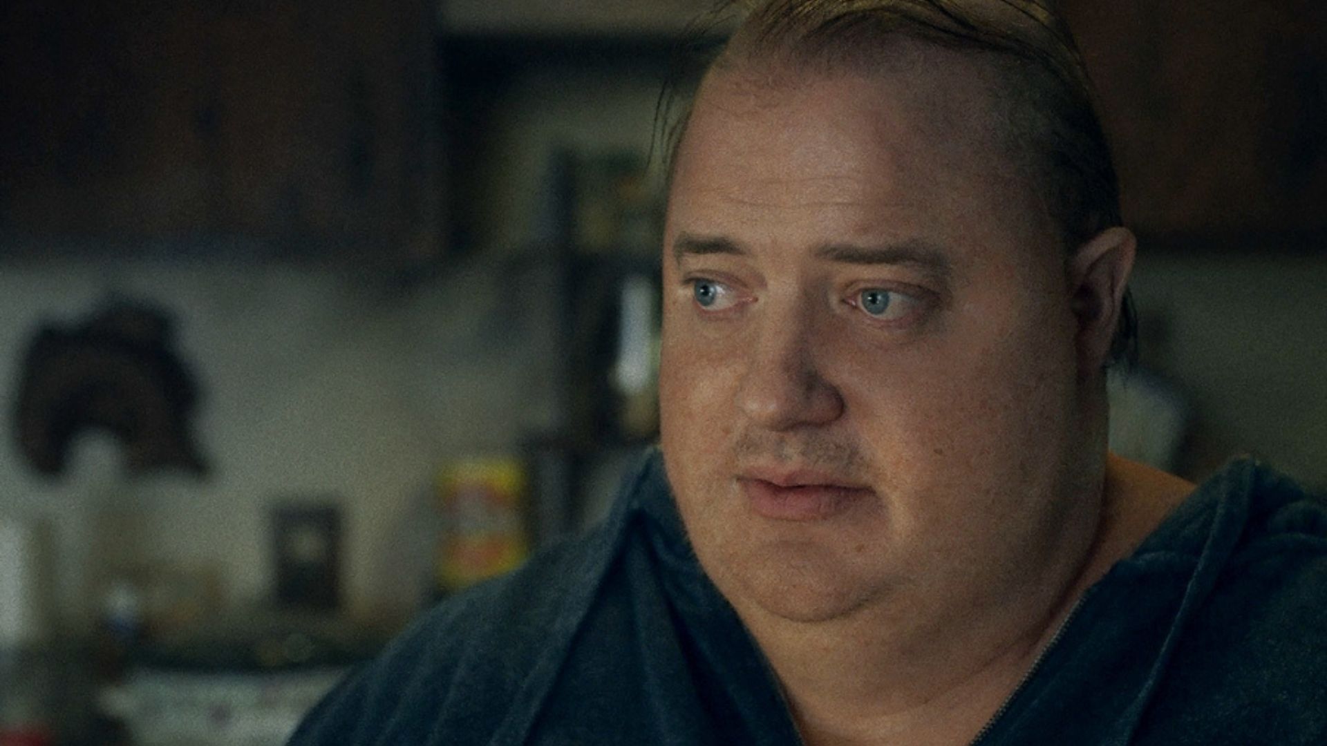 Brendan Fraser usou 130kg de próteses e encarou 6h de maquiagem diárias para atuar em “The Whale”