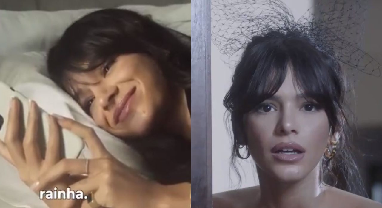 Bruna Marquezine anuncia contrato com a Netflix em vídeo divertido; veja