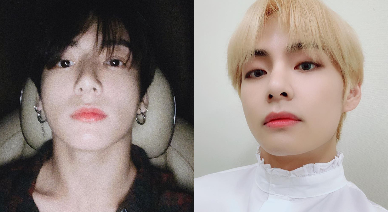 Jung-kook e V, do BTS, são clicados de mãos dadas e fãs comemoram nas redes