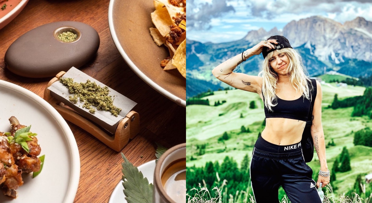 Miley Cyrus inaugura café com consumo de maconha liberado nos Estados Unidos