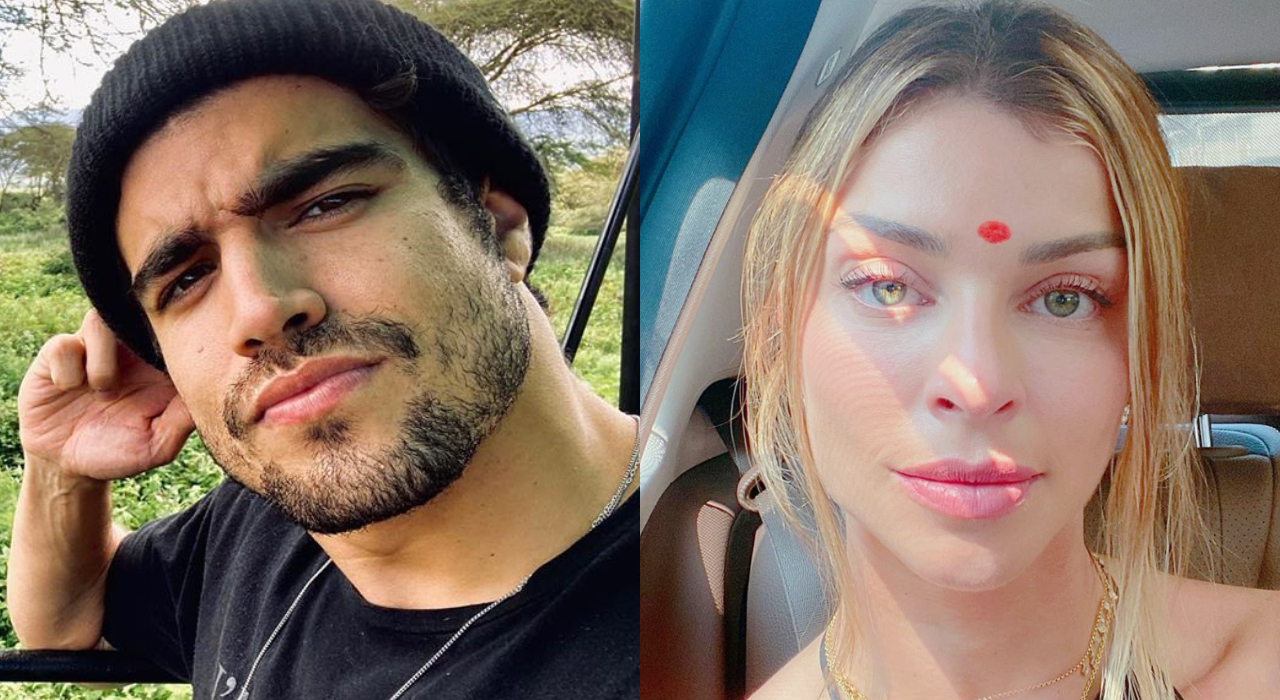 Caio Castro assume romance com Grazi Massafera no Dia dos Namorados gringo