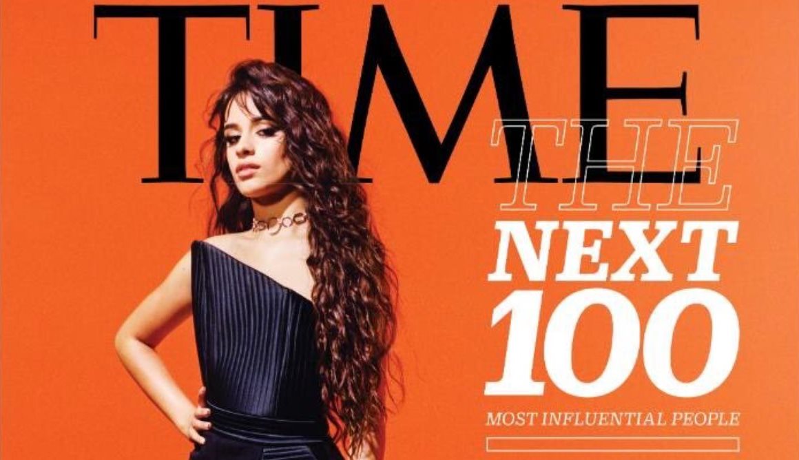Camila Cabello é capa da revista TIME e é eleita como uma das personalidades mais influentes do mundo