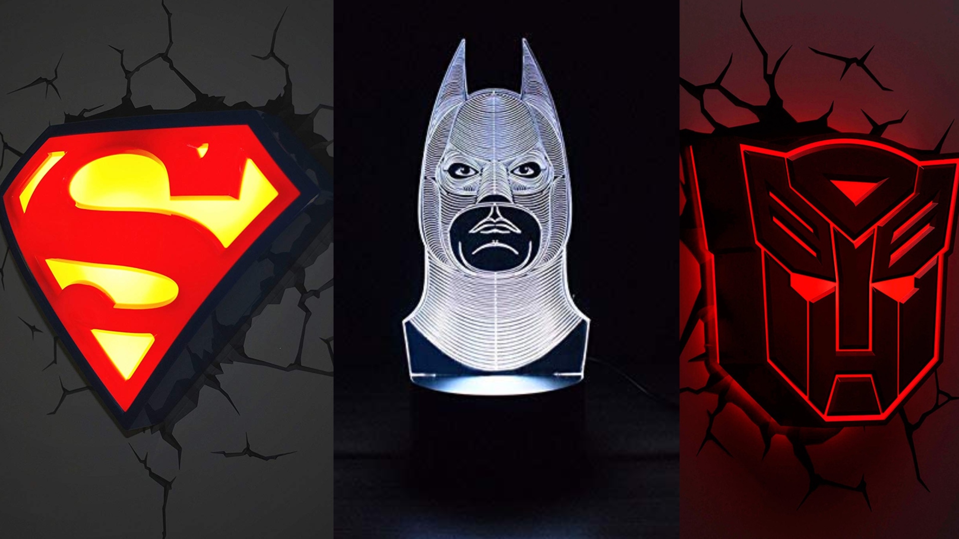 6 luminárias Geek incríveis que vão transformar qualquer ambiente