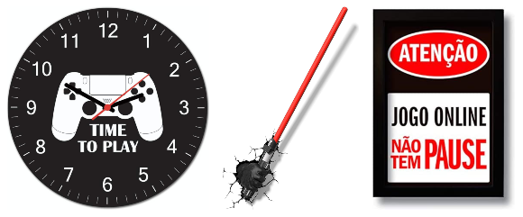 12 itens para decoração geek
