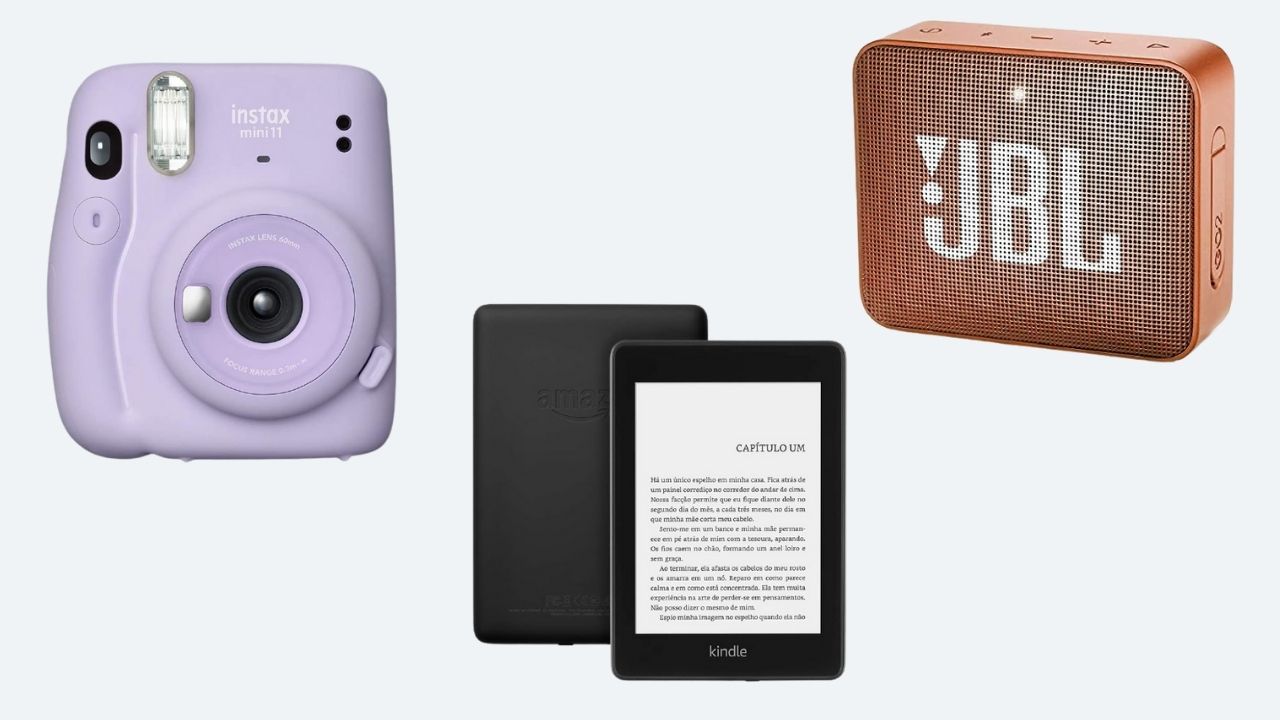Kindle, câmera instantânea, Fire TV e mais: 8 eletrônicos para presentear alguém especial